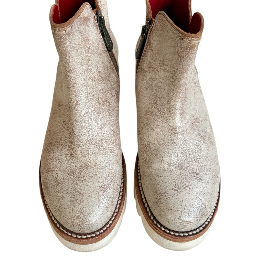 EUC Bed Stu Leather Lydyi Ankle Boots Size 7 Retail $309.00 - Picture 4 of 15